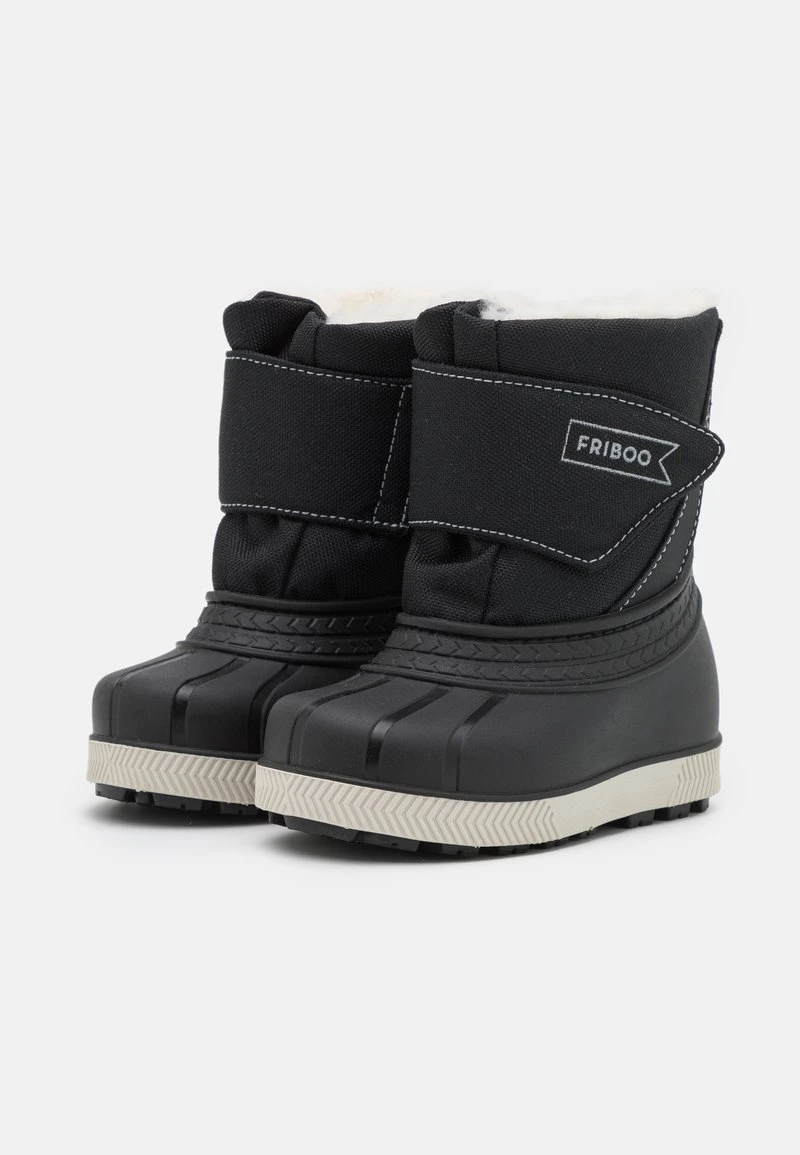 Friboo Niños Botas Para La Nieve - Black 4 Friboo Niños Botas Para La Nieve - Black - Imagen 2