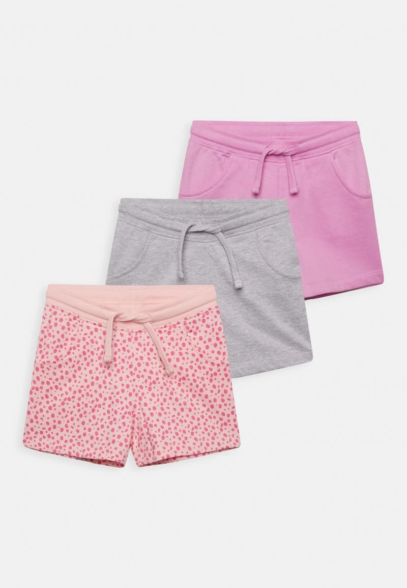 Friboo Niños SOLID SPORT 3 PACK - Shorts - Grey - 102_pink - 402_purple - 404 3 Friboo Niños SOLID SPORT 3 PACK - Shorts - Grey - 102_pink - 402_purple - 404