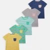 Friboo Niños POCKET TEE 5 PACK - Camiseta Estampada - Multi-coloured - 917_green - 602_yellow - 202 -Friboo Ventas 2024 169f118cb1924f61be15fddab39e1680