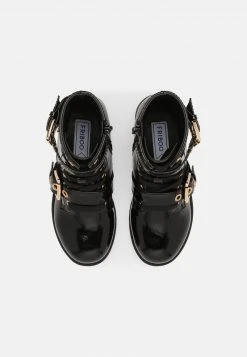 Friboo Niños Botines Con Cordones - Black -Friboo Ventas 2024 21b24e8ed1f240db92a1ea87f612f281