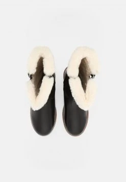 Friboo Niños LEATHER - Botas Para La Nieve - Black -Friboo Ventas 2024 31941d80b4424d4e9d615efdce983685