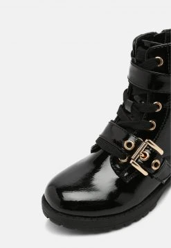 Friboo Niños Botines Con Cordones - Black -Friboo Ventas 2024 32bbb8434bb6461aae7219f8faf20756