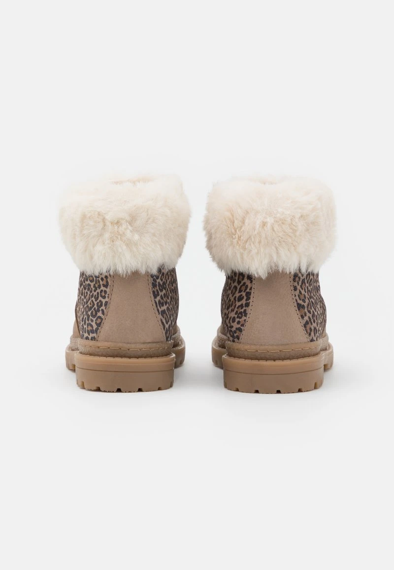 Friboo Niños LEATHER - Botines Con Cordones - Nude 5 Friboo Niños LEATHER - Botines Con Cordones - Nude - Imagen 3