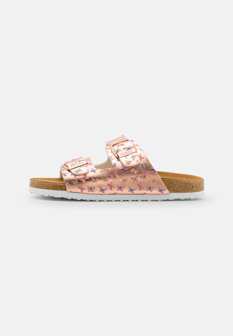 Friboo Niños Sandalias Planas - Rose Gold-coloured 3 Friboo Niños Sandalias Planas - Rose Gold-coloured