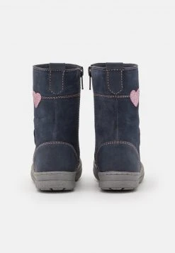 Friboo Niños LEATHER - Botas - Blue-grey -Friboo Ventas 2024 40d5a41d700046c2a40b57b3d503ac51
