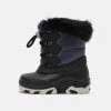 Friboo Niños Botas Para La Nieve - Dark Blue