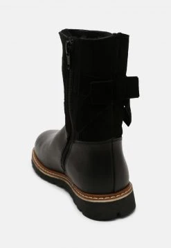 Friboo Niños LEATHER - Botas Para La Nieve - Black -Friboo Ventas 2024 5640f85b7f5e403cb89d3babf5308741