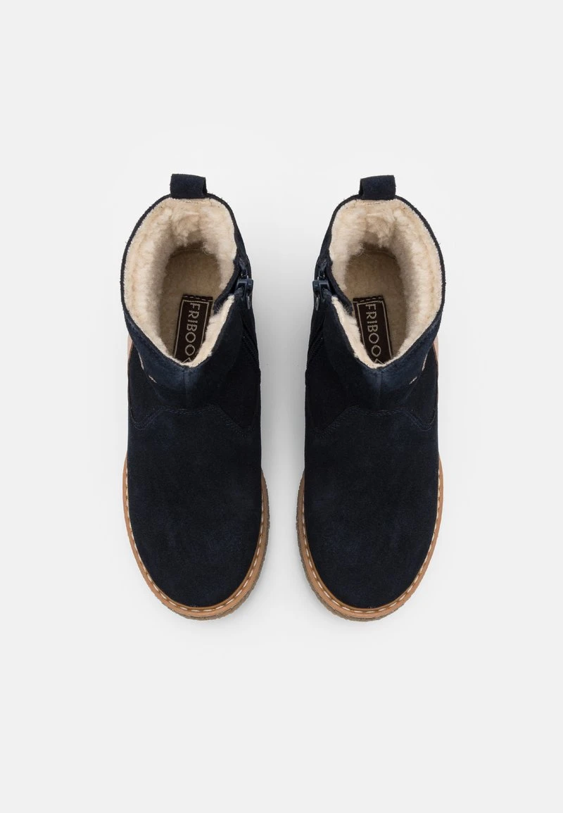 Friboo Niños LEATHER - Botines - Dark Blue 6 Friboo Niños LEATHER - Botines - Dark Blue - Imagen 4