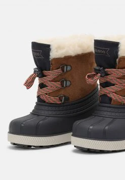 Friboo Niños LEATHER UNISEX - Botas Para La Nieve - Cognac -Friboo Ventas 2024 5c7b688527b34522900df05f24ab90a4