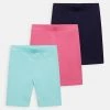 Friboo Niños SOLID CYCLING - Shorts - Turquoise - 505_pink - 402_dark Blue - 503