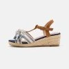 Friboo Mujer Sandalias - Blue