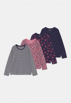 Friboo Niños GIRLS TEE 4 PACK - Camiseta De Manga Larga - Multi-coloured/pink/dark Blue