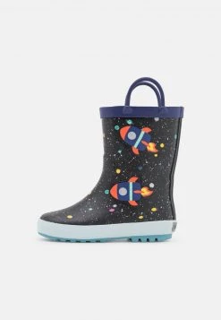 Friboo Niños Botas De Agua - Black