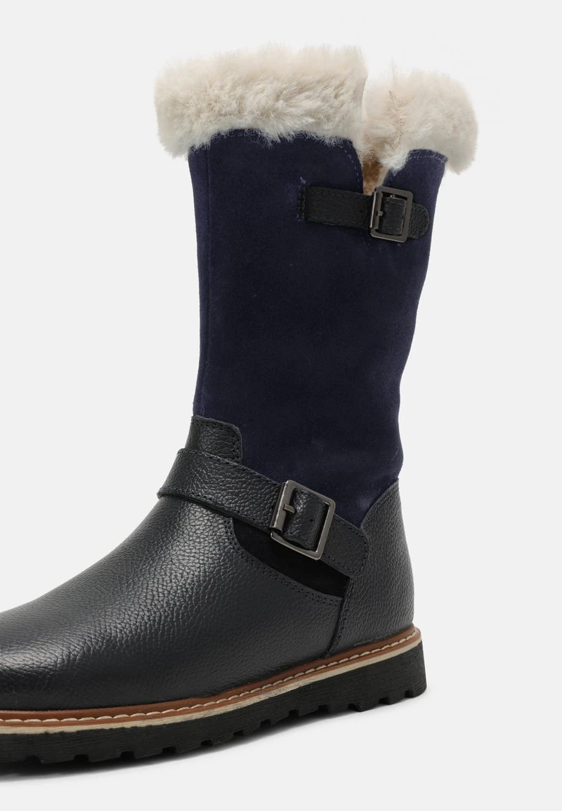 Friboo Niños LEATHER - Botas Para La Nieve - Dark Blue 7 Friboo Niños LEATHER - Botas Para La Nieve - Dark Blue - Imagen 5