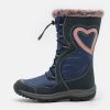 Friboo Niños Botas Para La Nieve - Dark Blue