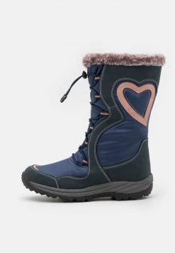 Friboo Niños Botas Para La Nieve - Dark Blue