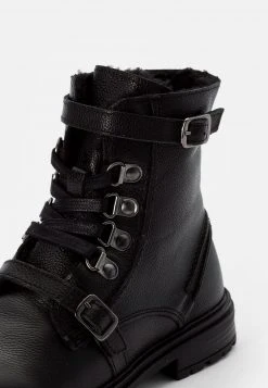 Friboo Niños LEATHER BOOTIES - Botines Con Cordones - Black -Friboo Ventas 2024 8551ebe38f9c4275b74b28377f4646b5