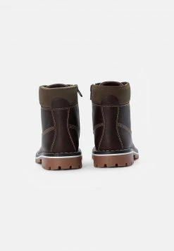Friboo Niños BOOTIES - Botines Con Cordones - Dark Brown -Friboo Ventas 2024 8d8ba5109679466ca583047c49376f61