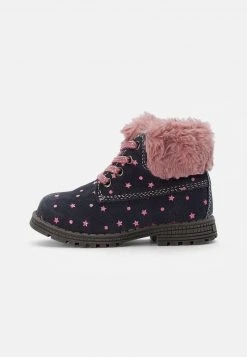 Friboo Niños BOOTIES - Botines Con Cordones - Dark Blue