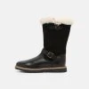 Friboo Niños LEATHER - Botas Para La Nieve - Black -Friboo Ventas 2024 8fd489389b19492da4be04fb3cc24b54