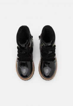 Friboo Niños LEATHER - Botines Con Cordones - Black -Friboo Ventas 2024 9109b4dcf7504a6e829634df1f42e624