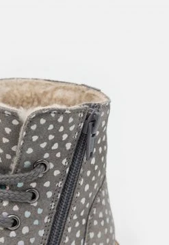 Friboo Niños LEATHER - Botines Con Cordones - Light Grey -Friboo Ventas 2024 990ea5ec6f204e62b9048b51e772bf49