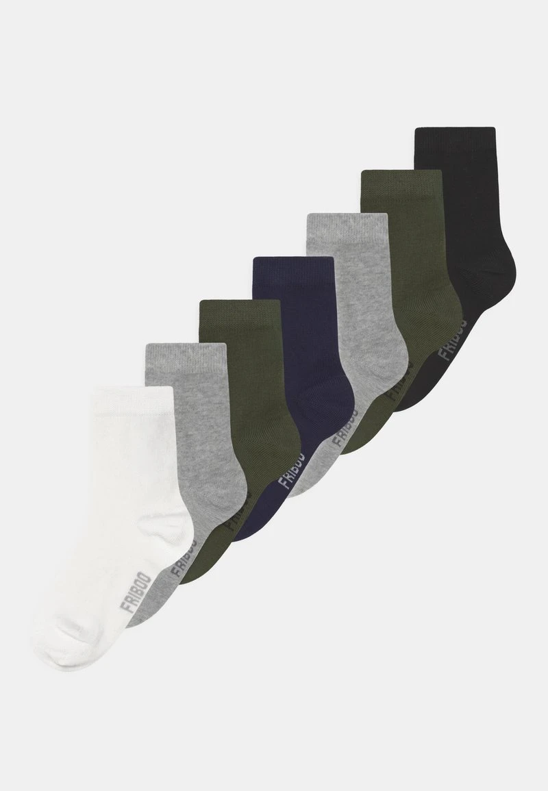 Friboo Niños BOYS 7 PACK - Calcetines - Multi-coloured/white/grey 3 Friboo Niños BOYS 7 PACK - Calcetines - Multi-coloured/white/grey