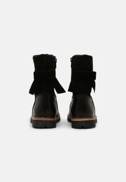 Friboo Niños LEATHER - Botas Para La Nieve - Black -Friboo Ventas 2024 9eee01958c064842a5c77fa08cb86b5f