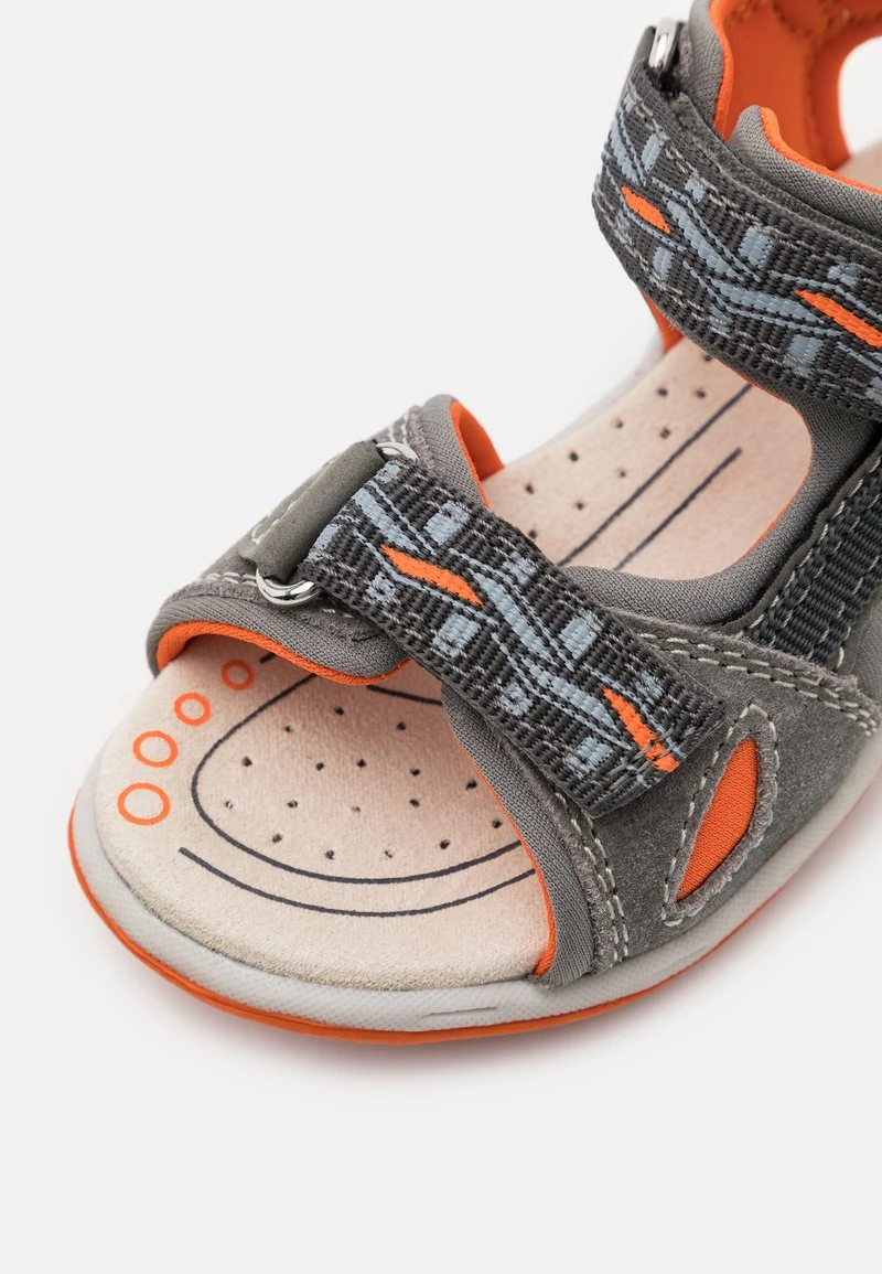 Friboo Niños LEATHER - Sandalias De Senderismo - Dark Grey 8 Friboo Niños LEATHER - Sandalias De Senderismo - Dark Grey - Imagen 6