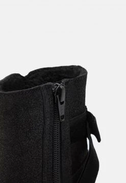 Friboo Niños LEATHER - Botas Para La Nieve - Black -Friboo Ventas 2024 a3ff319f10244a8d90e42ce52c6c4a51