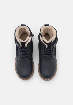 Friboo Niños LEATHER - Botines Con Cordones - Dark Blue -Friboo Ventas 2024 b1075b577a0c4f17987c340e57f3d96c