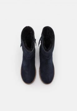 Friboo Niños LEATHER - Botas Para La Nieve - Dark Blue -Friboo Ventas 2024 c388d3b24465457c8a35d25d540d9583