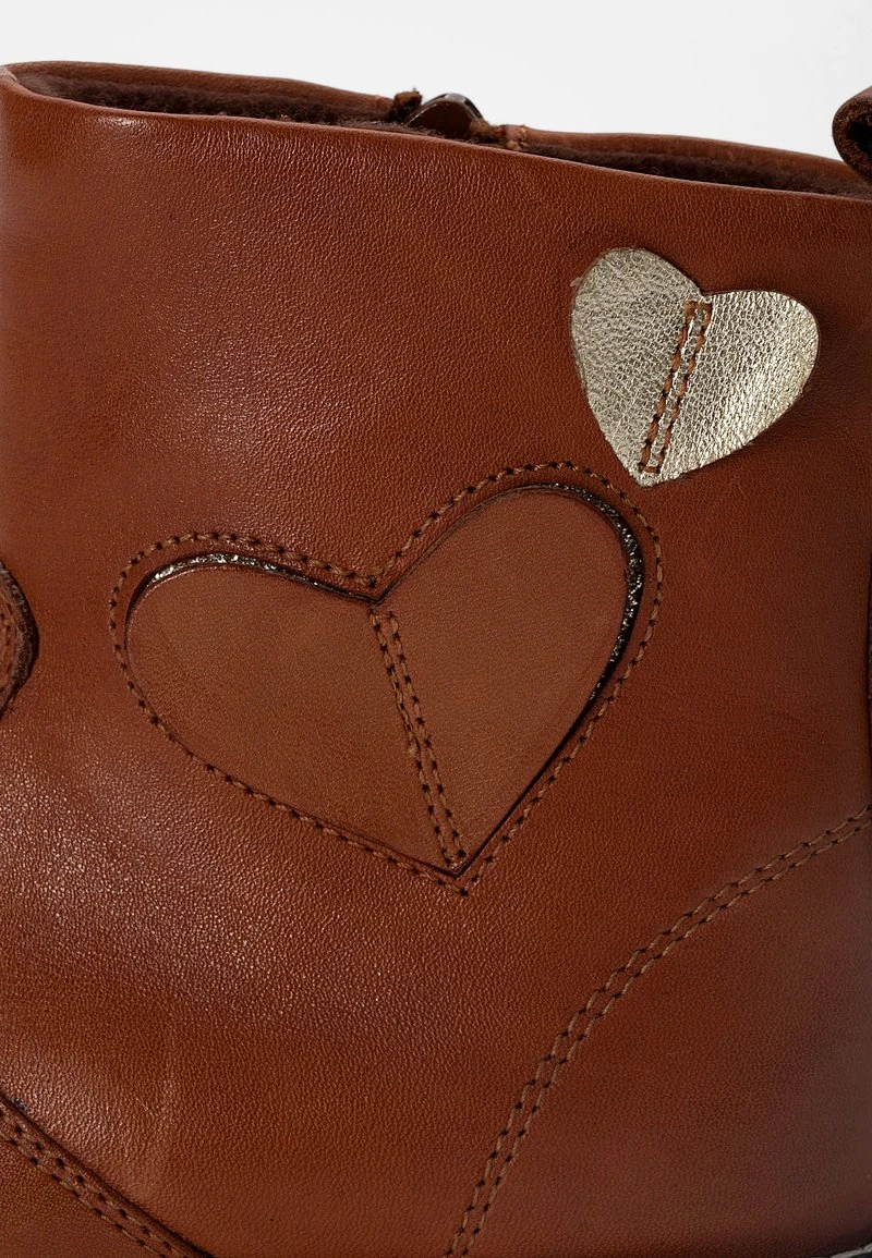 Friboo Niños LEATHER BOOTIES - Botines - Cognac 8 Friboo Niños LEATHER BOOTIES - Botines - Cognac - Imagen 6