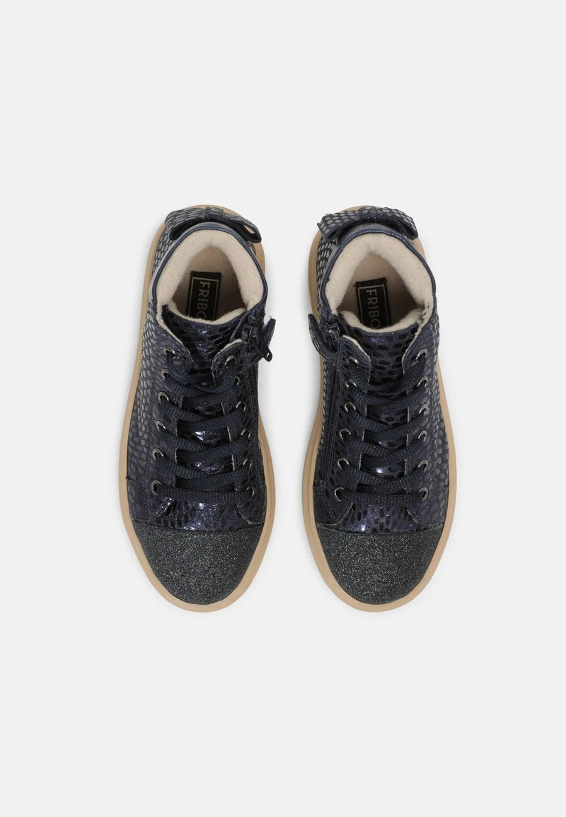 Friboo Niños LEATHER - Zapatillas - Dark Blue 6 Friboo Niños LEATHER - Zapatillas - Dark Blue - Imagen 4