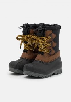 Friboo Niños Botas Para La Nieve - Brown/black -Friboo Ventas 2024 c912de27fee347b49e68469098511a74