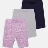 Friboo Niños SOLID CYCLING - Shorts - Purple - 404_grey - 102_dark Blue - 503