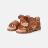 Friboo Niños LEATHER SANDALS - Sandalias - Cognac