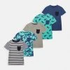 Friboo Niños POCKET TEE 5 PACK - Camiseta Estampada - Multi-coloured / Dark Blue/ Turquoise -Friboo Ventas 2024 eb6c09917acc46d2938decf36c67a6ce
