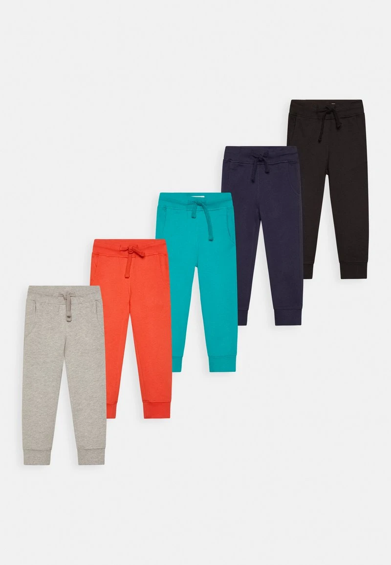 Friboo Niños BASIC BOYS SWEATPANTS 5 PACK - Pantalones Deportivos - Multi-coloured, Turquoise, Grey 3 Friboo Niños BASIC BOYS SWEATPANTS 5 PACK - Pantalones Deportivos - Multi-coloured, Turquoise, Grey