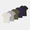 Friboo Niños 5 PACK BASIC BOY TEE - Camiseta Básica - Multi-coloured